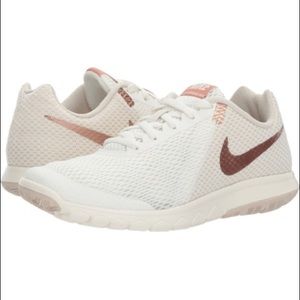 Flash Sale!⚡️ Rose Gold White Sneakers